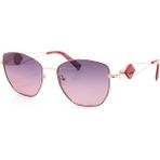 Fratelli Rossetti D3425-C3 55 Polarize Kadın Güneş Gözlüğü - Rose Gold