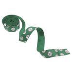 FRCOLOR 1 Rulo voleybol şerit Mavi kurdele altın araba Düğün çuval bezi şerit saç bandı toplu satış DIY şerit Haikyuu çiçek buketi malzemeleri enfes hediyelik kurdele polyester Dark Green