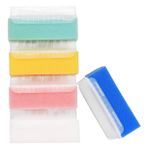 FRCOLOR 5 küçük çocuk banyo yıkayıcı, yenidoğan banyo süngeri, vücut süngeri, banyo aksesuarı, çocuklar için temizleme süngeri, bebek banyo süngeri, dokunsal egzersiz aleti, masaj fırçası,
