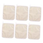FRCOLOR 6lı Paket Peeling Bezi Seti Derin Temiz Banyo Havluları Kadınlar Erkekler İçin Vücut Peelingleri Yumuşak Banyo Peelingleri Tekrar Kullanılabilir Banyo Havluları