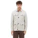 Fred Erkek Stone İtalyan Kesim Slim Fit İlkbahar-Sonbahar Trençkot-Mont Stone 56