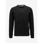 Fred Mello Bisiklet Yaka Siyah Erkek Sweatshirt, Siyah, M