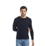 Fred Mello Bisiklet Yaka Slim Fit Kazak, M, 5003104439, Lacivert, Erkek