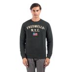 Fred Mello Bisiklet Yaka Sweatshırt, L, 5003104653, Kahve, erkek