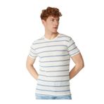 Fred Mello Bisiklet Yaka T-Shirt, M, 5003031541, Beyaz, Erkek