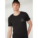 Fred Mello Bisiklet Yaka T-Shirt, S, 5003031594, Siyah, Erkek