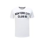 Fred Mello Bisiklet Yaka T-Shirt, S, 5003104569, Beyaz, Erkek