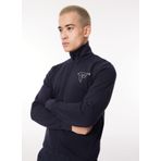 Fred Mello Dik Yaka Lacivert Erkek Sweatshirt, Lacivert, S