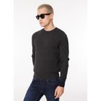 Fred Mello FM23W06MG Antrasit Melanj Bisiklet Yaka Slim Fit Erkek Kazak