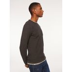 Fred Mello FM23W07MG Antrasit Melanj Bisiklet Yaka Slim Fit Erkek Kazak