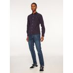 Fred Mello FM23W28PD Mavi Normal Bel Normal Paça Slim Fit Denim Erkek Pantolon