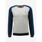 Fred Mello FM23W31MG Bej Bisiklet Yaka Slim Fit Erkek Kazak