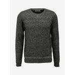 Fred Mello FM23W37MG Siyah Bisiklet Yaka Slim Fit Erkek Kazak