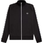 Fred Perry Erkek Siyah Logo Detaylı Ceket