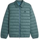 Fred Perry J1301 Collared Insulated Erkek Mont - Yeşil