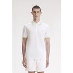 Fred Perry M2721 Tennis Erkek Polo Tişört - Beyaz - XL