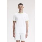 Fred Perry M2724 Tennis Erkek Tişört - Beyaz - 2XL