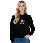 Freddy Krueger Unisex Sweatshirt (50, Siyah, M)
