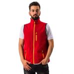 Free Camp Vest Erkek Softshell Yelek KIRMIZI M