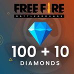 Free Fire 100 Elmas + 10 Bonus