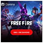 Free Fire 1080 + 108 Diamond