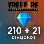 Free Fire 210 Elmas + 21 Bonus