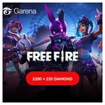 Free Fire 2200 + 220 Diamond