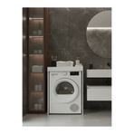 Free Home Premium MDF Ürün Lavenderia Banyo Düzenleyici Çamaşır Makinesi Üstü Raf Ünitesi Çok Amaçlı Dolap