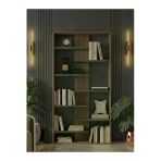 Free Home Premium MDF Ürün Nova Modern Asimetrik Kitaplık 171x85 cm