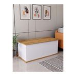 Free Home Premium MDF Ürün Sandık Dekoratif Ahşap Lüks Sandık Çeyiz Sandığı Salon Antre Mobilyası Organizer Saklama Kutusu
