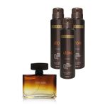 Free Love 100 ml Leon Edp Erkek Parfüm ve 3x150 ml Deodorant