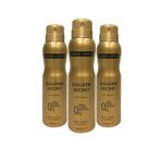 Free Love Golden Secret 3x150 ml Kadın Sprey Deodorant