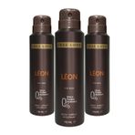 Free Love Leon 3x150 ml Erkek Sprey Deodorant