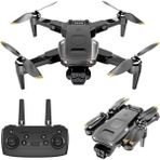 Free Pro – 2 Batarya, 40 Dakika Uçuş, 1080P Çift Esc Kamera, Fırçasız Motorlu Drone