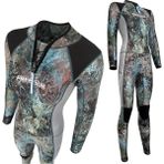 Free-Sub 3mm Dreams Garden Kadın Wetsuit Sörf, Yüzme ve Dalış Elbisesi - XS