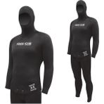 Free-Sub 9 mm Siyah Karadeniz Yamamoto39 Profesyonel Scuba Dalış Elbisesi PVC Malzemeden
