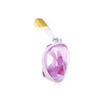 Freebreath Tam Yüz Dalış Maskesi - Pembe - S - M