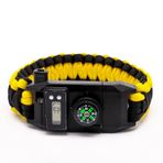FreeCamp Kata Sarı Siyah Saat Göstergeli Paracord