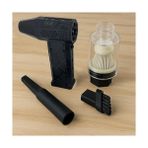 Freedom Books 130000 Rpm Mini Turbo Jet Hava Üfleyici Süpürge 2in1 Araba, Klavye Temizle, Mangal Veya Serinleme Taşınabilir Mini Fan El Tipi 4 Modlu Fan Seviyesi Şarj Edilebilir 4000MAH Fzm-01 (Siyah) - 001-Siyah