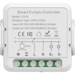 Freedom Books Smart Akıllı Panjur Anahtarı Elektrikli Panjur Perde ve Jaluzi Için Kontrol Modülü Mobil Uygulama Denetimli Panjur Şalteri Zamanlayıcı Anahtar Wi-Fi X7015 - Option-1 - Ahşap