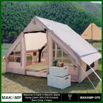 Freedom Storee 6 Kişilik 4 Mevsim 2 Kapılı Tavan Pencereli Şişme Çadır 300*210*200CM
