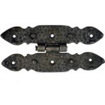 Freedom Storee Antika Tarz Dekoratif Pirinç Düğmeli Menteşe - 142X69 Mm, Oksit