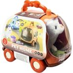 Freedom Storee JND-6801 Taşıma Araba Çantalı Hareketli Pilli Kedi Set -Vardem Oyuncak