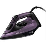 Freeglide 3D Teknolojisine Sahip Braun Texstyle 9 SI9661VI Buharlı Ütü, Dikey Ütü, Damlama Önleme Işlevi, Hazne 330 Ml, 260 G/dak, 3200 W, Mor