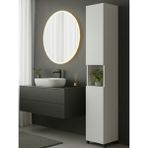 Freehome Premium Mdf Ürün Slim Fit Modo Dolap Uzun Kiler Banyo Mutfak Organizer Düzenleyici Dar Alan - Beyaz