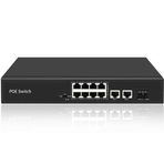FREELINK (FRL-8P2U1S) 8 PORT 10-100 POE 2xUPLİNK 1000M ETHERNET 1xSFP PORT 120W POE SWİTCH