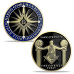 Freemasoner Masonik Mücadelesi Madeni Para Ustası Mason Kardeşliği İyi Adamı Daha İyi Yapıyor