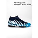 Freemax Unisex Çoraplı Halı Saha Futbol Ayakkabısı Su Yeşili