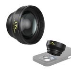 Freewell iPhone ve Samsung için 1.7x Telefoto Lens - 17mm Dişli Premium Portre ve Yaban Hayatı Lensi
