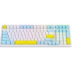 Freewolf K96 Kablosuz Bluetooth Mekanik Oyuncu Klavyesi Hotswapp Oyuncu Klavyesi - Red Switch
